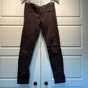 AG The Moto Legging - 27R, brown